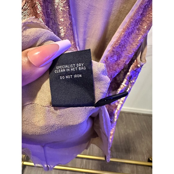 Amanda Wakeley Sleeveless Embellished Sequin Top - Size 8 - Picture 11 of 14